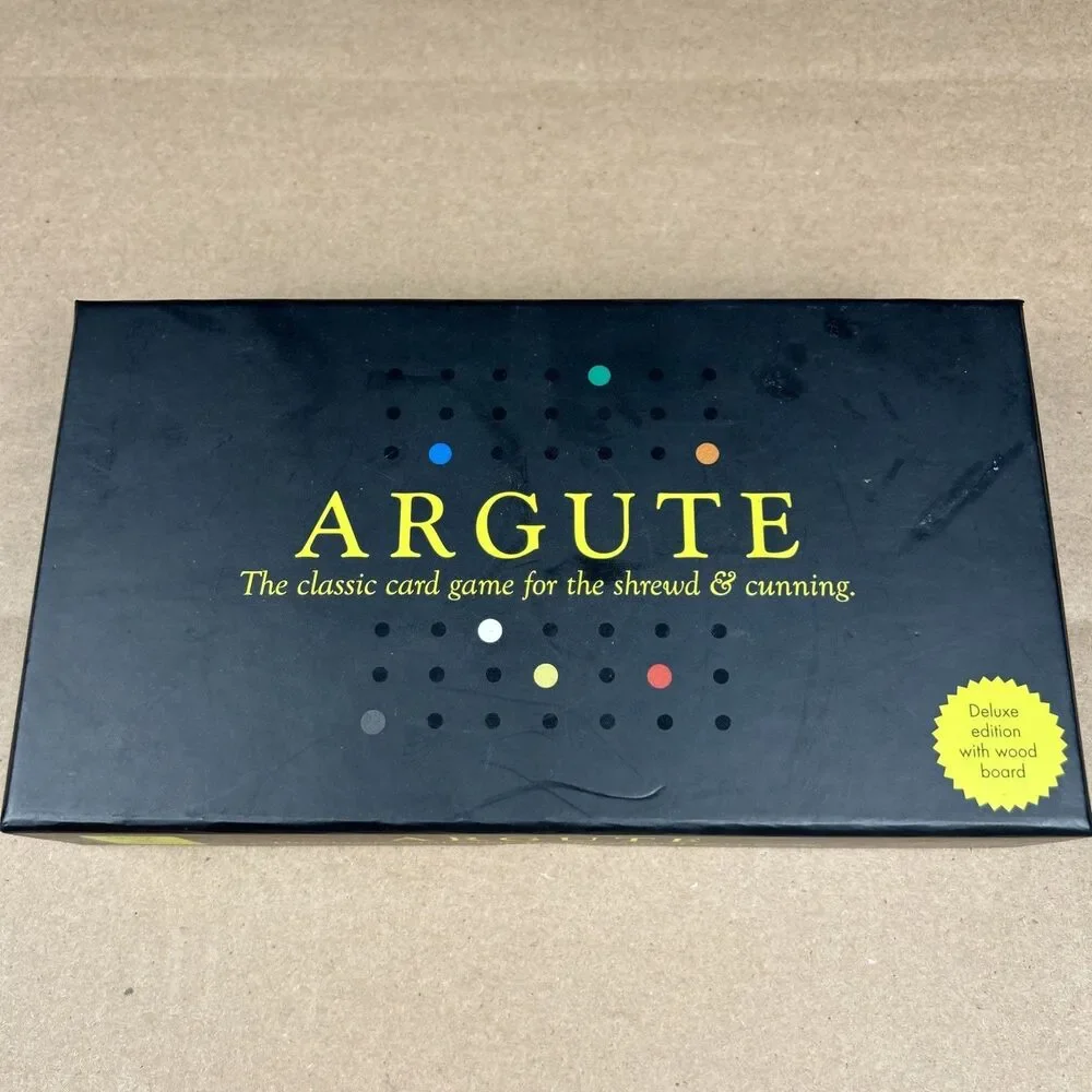 Argute Card Game For The Shrewd & Cunning Seattle Game Co. Deluxe Edition